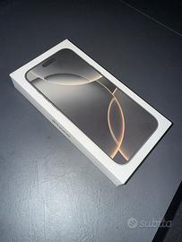 Scatola originale iphone 16 pro max titanio