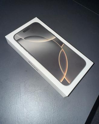 Scatola originale iphone 16 pro max titanio