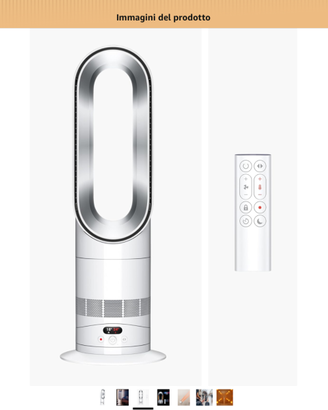 Dyson Hot+Cool Termoventilatore  AM09
