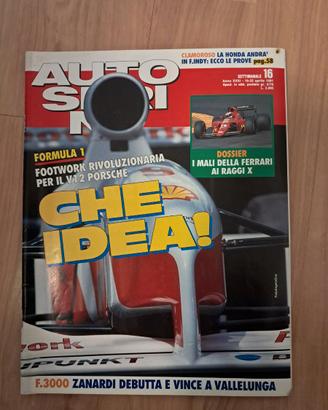 Autosprint 1991 Test Opel Lotus Omega - Zanardi