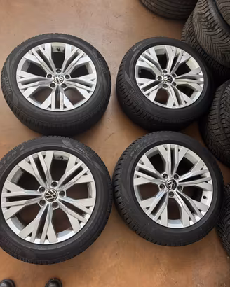 Cerchi gomme volkswagen passat alltrack 17pollici