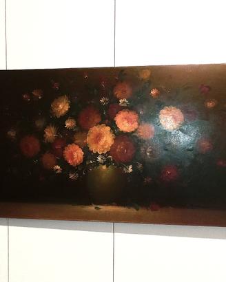 Prestigioso dipinto in patina antica 