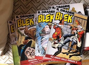 Albi Fumetti Blek reso edicola nuovi numeti misti