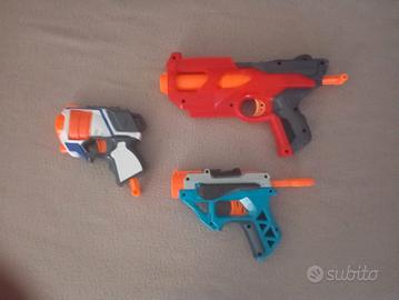 LOTTO 3 BLASTER NERF ORIGINALI