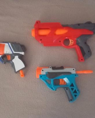 LOTTO 3 BLASTER NERF ORIGINALI