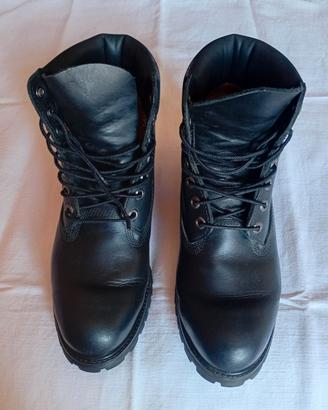 Timberland Stivali in pelle nera numero 41,5
