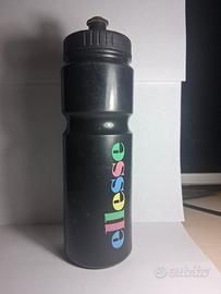 Borraccia Sportiva Ellesse Nera - Logo Multicolore