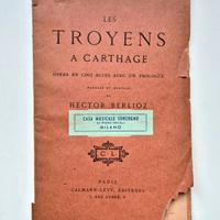 LES TROYENS À CARTHAGE - Berlioz. Libretto c. 1876