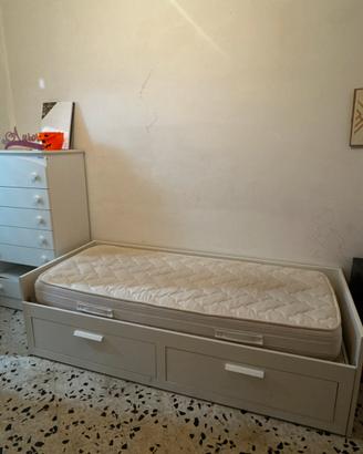 Letto divano estensibile IKEA BRIMNES con cassetti