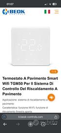 Termostati Wifi Beok Tuya TGM50-WP