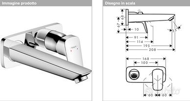 Rubinetto Hansgrohe e Hansa