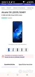 cellulare Alcatel 