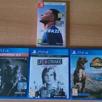 Giochi PS4 e SWITCH
