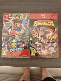 Nintendo switch 2 Mario odyssey donkey Kong bana