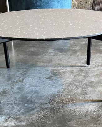 TAVOLINO TONDO UNDIQUE KARTELL GRIGIO SCURO