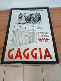 Specchio vintage Gaggia 50° anniversario