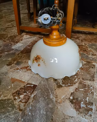 Lampadario a sospensione "Saliscendi" in Ceramica