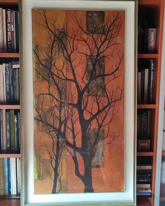 QUADRO DIPINTO URANO PALMA "ALBERI"