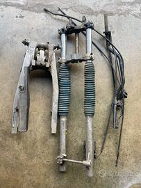 Fircella anteriore e posteriore e manubrio XL650