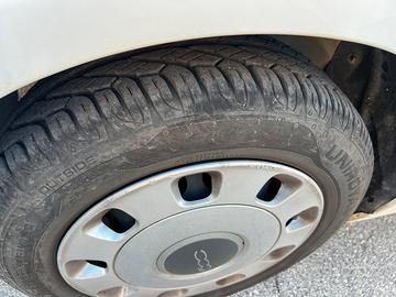 Cerchi e gomme da 14" per Fiat 500