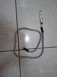 interfaccia audio M2Tech Two e cavo coassiale