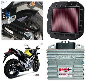 Suzuki Gladius bauletto terminale plexi mono leve