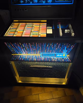 jukebox rock ola 441 a valvole   anni 60 