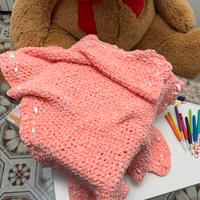 Copertina per carrozzino in ciniglia