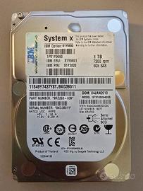 Hard Disk SAS 2.5 1 TB 