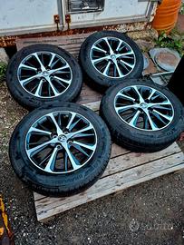 Cerchi Toyota Yaris anno 2018 gomme Barum 2024 80