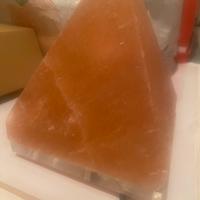 Lampada piramide di sale dimmer luce regolabile