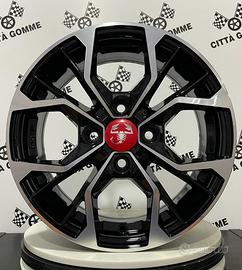 4 CERCHI IN LEGA ABARTH GRANDE PUNTO EVO DA 15