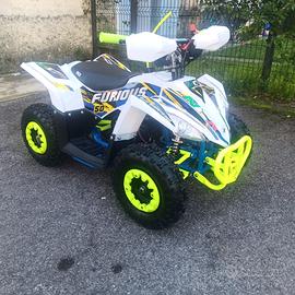 Nuovo mini quad furious 50 ruote da 6 bianco