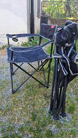 Sedie da campeggio comode e spallabili. Perfette!