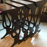 Set di 4 tavolini a incastro, primi del ’900 circa