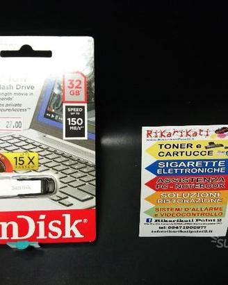 Chiavetta USB SanDisk 32 GB 3.0