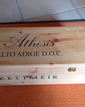 Scatola legno 50x18x18 cm