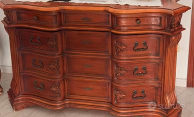 Cassettiera in legno