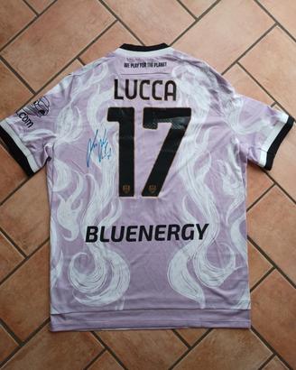 Maglia Udinese calcio Lucca autografata 