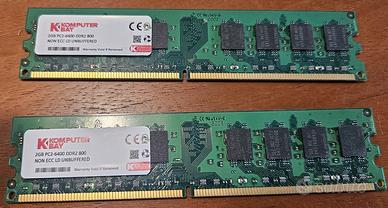 memoria 2GB PC2 6400 DDR 800