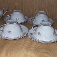 set tazze in porcellana bavarese 