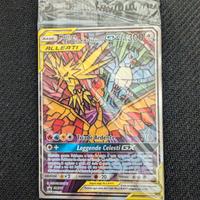 Pokemon promo Moltres Zapdos e articuno GX alleati