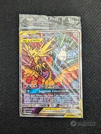 Pokemon promo Moltres Zapdos e articuno GX alleati