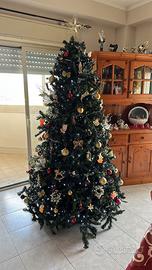 Albero di natale sintetico 210 cm (1540 rami)