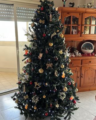 Albero di natale sintetico 210 cm (1540 rami)