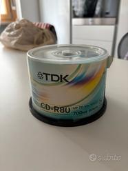 Dischi CD-R80 TDK  			
