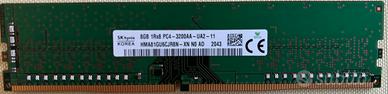 Dimm Ram 16gb. ddr4 pc 3200-2666