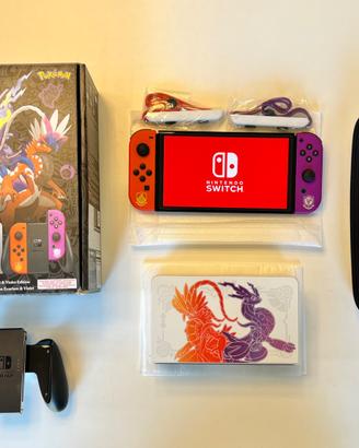 [MAI USATA] Nintendo Switch OLED Pokémon + MicroSD