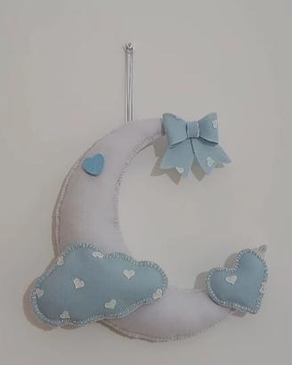 Fiocco nascita fatto a mano - homemade idea