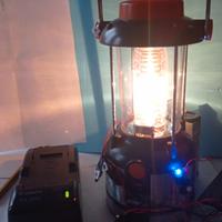 Lampada tipo lanterna portatile,utile x campeggio